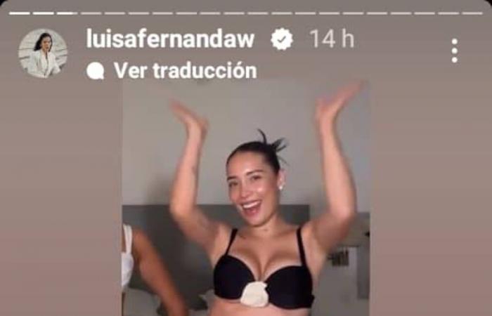 Luisa Fernanda W surprised with her physical change. What food did she leave behind to lose her belly? – Publimetro Colombia