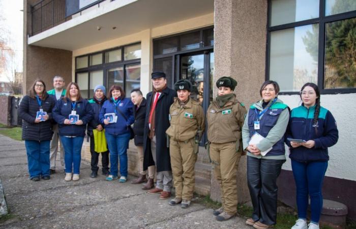 Government Field Operation reinforced crime prevention in the center of Coyhaique
