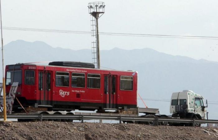 With the arrival of the new pairs, this is how the expansion of the metro tram towards Luján and the Airport progresses