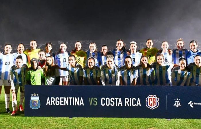 The Argentine women’s team remains in 33rd place in the Fifa ranking