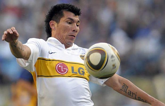 The first photos of Gary Medel as a new Boca player