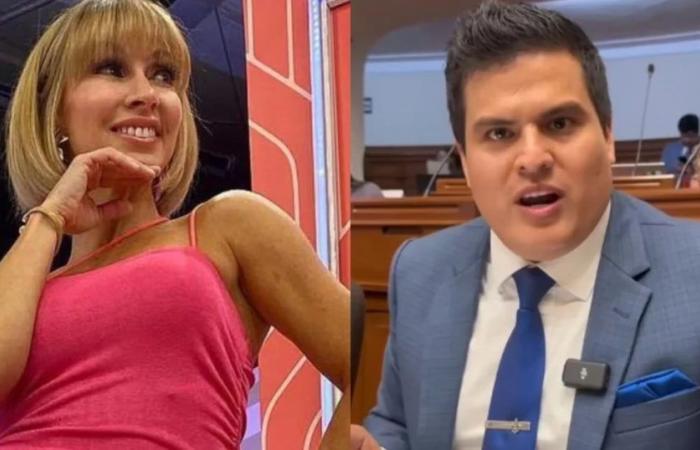 Belén Estévez confirms outings with Congressman Diego Bazán: “They will continue to see me with him”