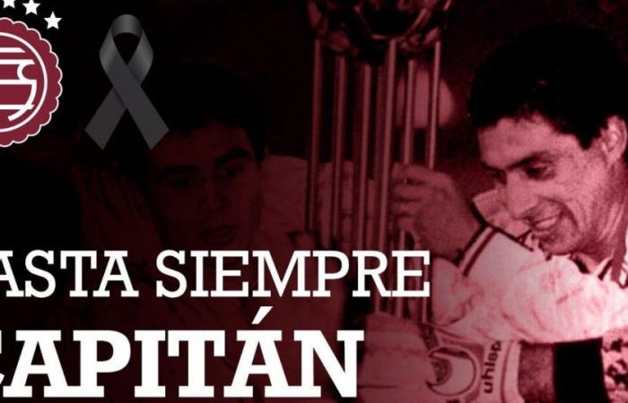 The sad news that Lanús received in the middle of the match against Racing :: Olé