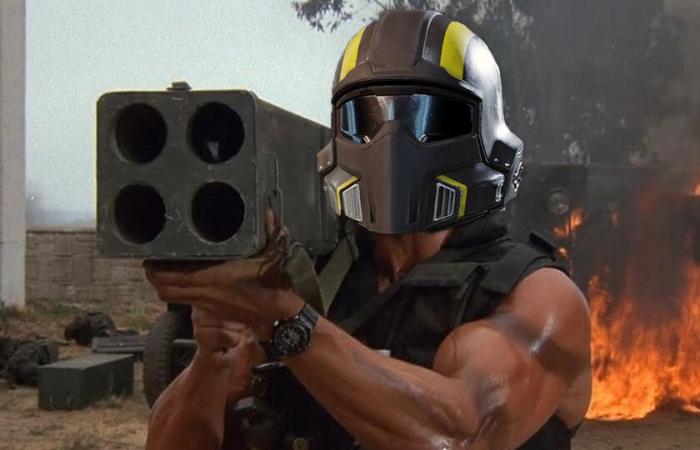 Helldivers 2 could receive a new and brutal ploy taken from the 1985 movie Commando and one of Phil Spencer’s best memes