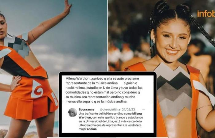 Milena Warthon exposes her ‘haters’ and responds to them with a forceful message: “Yes, I am an Andean woman with privileges”