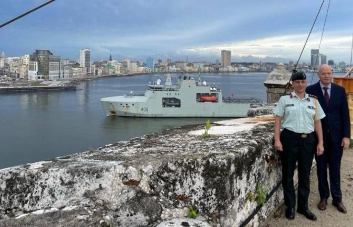 Royal Canadian Navy ship arrives in Havana amid international tension