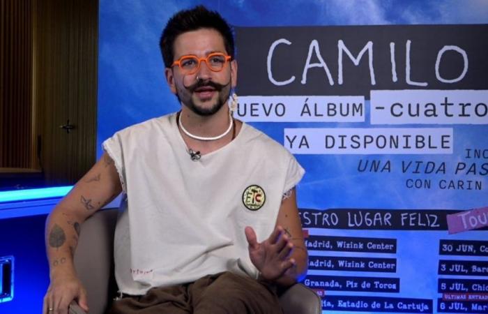 Camilo: “My country is a country, like Spain, multiple and very diverse”