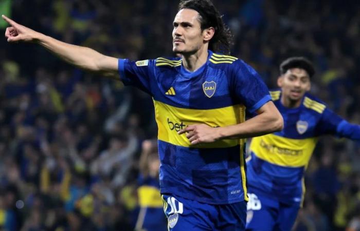With a goal from Edinson Cavani, Boca Juniors beat Vélez 1-0 at La Bombonera and returned to victory