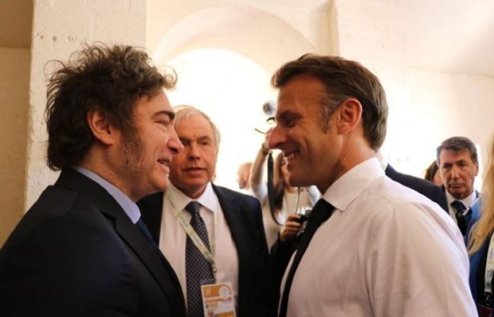 The most important greetings from Javier Milei at the G7 in Italy