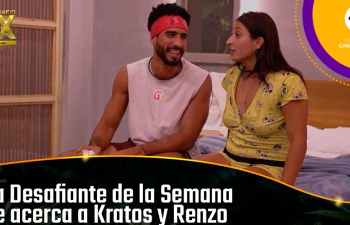 Renzo gives the Challenger of the Week a leg massage, despite his affair with Anamar