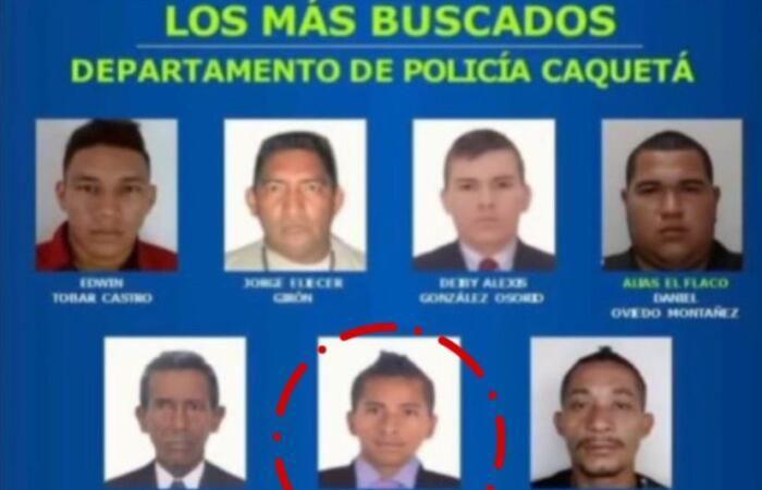 Captured in Neiva, one of the most wanted in Caquetá • La Nación