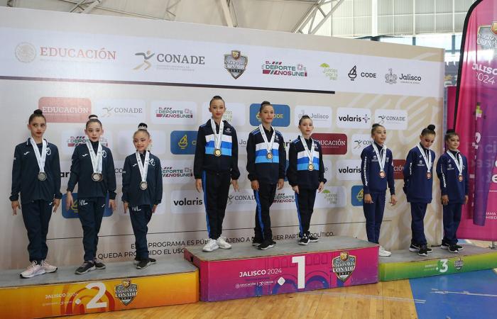 With gold, Yucatán marks the start of rhythmic gymnastics at the CONADE 2024 Nationals | National Commission of Physical Culture and Sports | Government