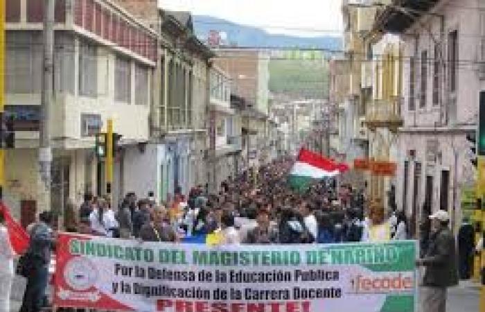 Teachers’ Protest in Nariño Forces the Closure of the Border with Ecuador – LaVibrante.Com