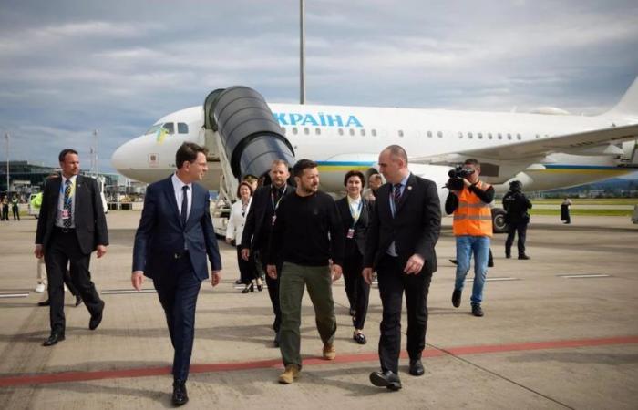 Zelensky arrived in Switzerland to participate in the Global Peace Summit for Ukraine