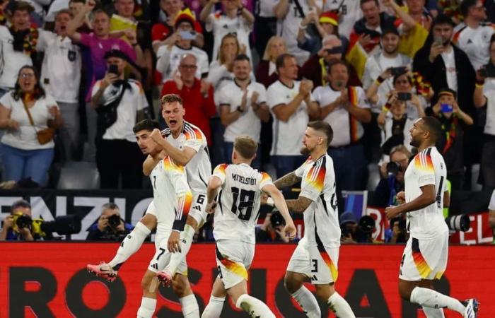 Germany beat Scotland 5-1 in the opening match of the Euro Cup