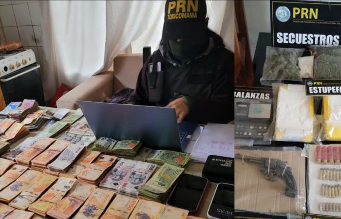 Mega anti-drug operation in General Roca: substances and weapons were seized