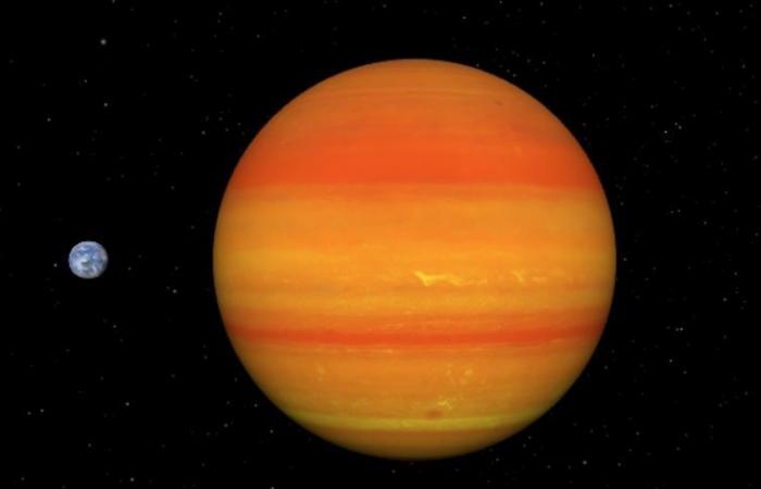 NASA discovers a planet with two faces