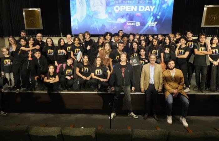 Hernán Cattáneo and the Siglo 21 University promote young talents on the “Open Day”