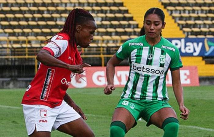 Atlético Nacional saved the Women’s League undefeated against Santa Fe