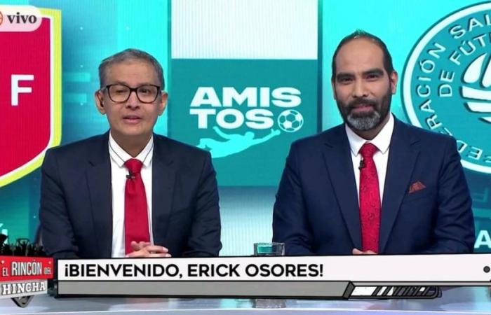 Erick Osores returned to América Televisión after overcoming illness: “I thank all the people who have supported me”