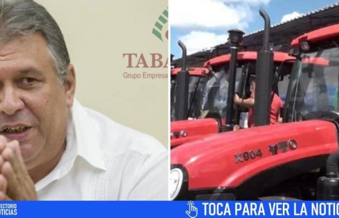 Former Cuban Minister Murillo reappears selling tractors in USD to farmers