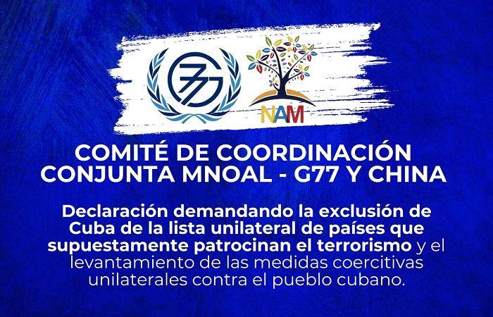 International organizations show solidarity with Cuba