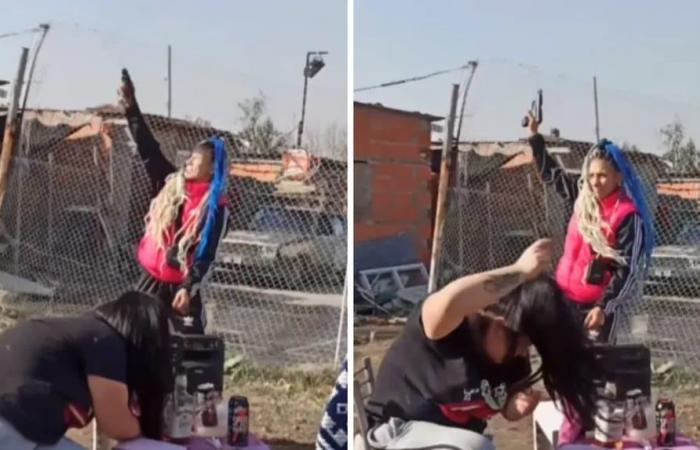 Video: the Police are looking for the “Avellaneda gunwoman”, who went viral for shooting into the air in the street
