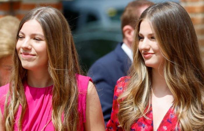 The international press dares to compare Princess Leonor and Infanta Sofía