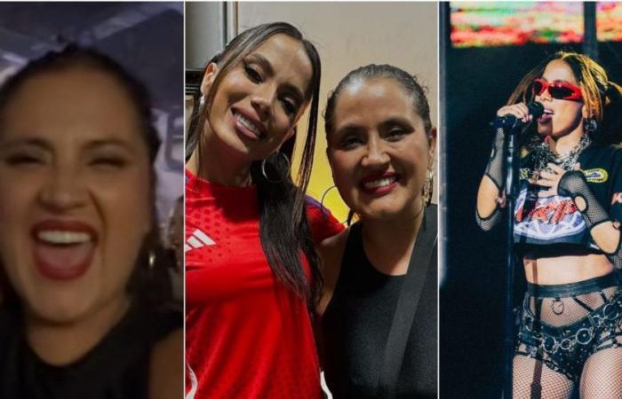 Pamela Leiva bought a VIP pass and fulfilled her dream of meeting Anitta: “She told me ‘I’m always with you’”