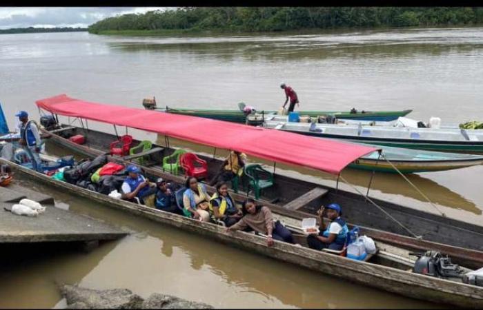 Missing due to shipwreck in the Bojayá River