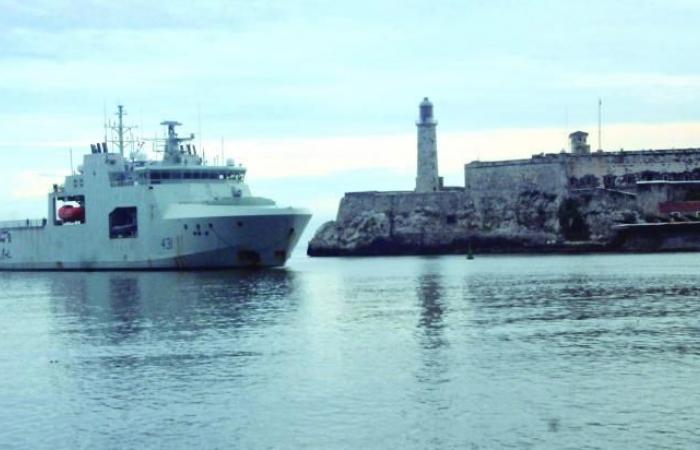 In Havana, patrol ship of the Royal Canadian Navy (+ Video) › Cuba › Granma