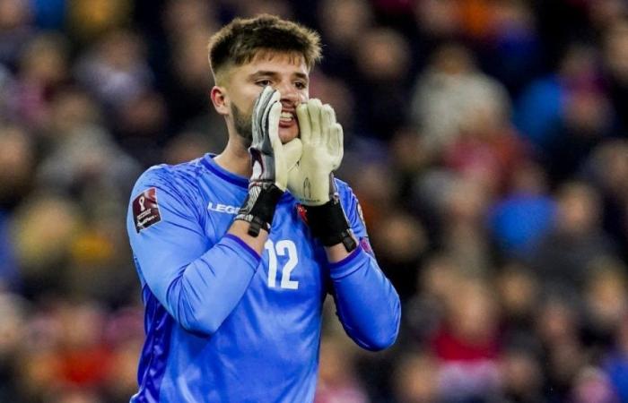 Montenegro national team goalkeeper dies at 26