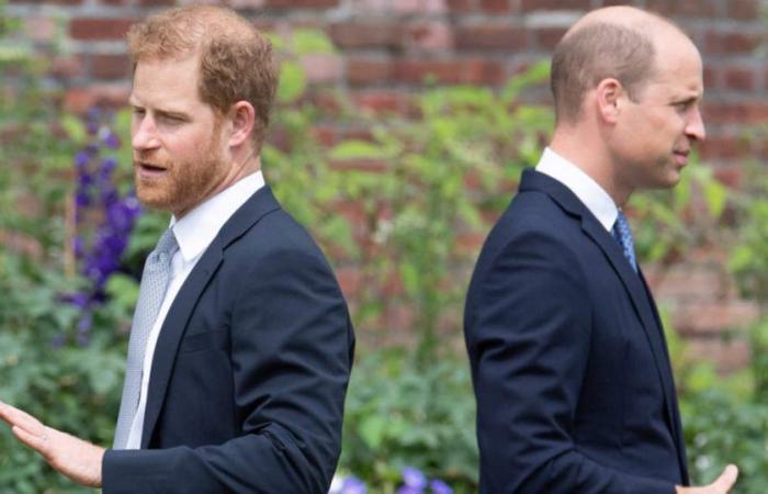 The 3 strong words that Prince William said to Harry when he left the British Royal House