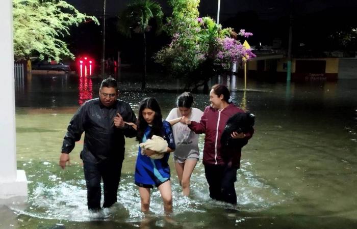 120 neighborhoods in Chetumal are flooded – El Financiero