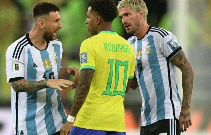 Rodrygo remembered his fight with Messi and De Paul in the last Argentina-Brazil, but surprised with a request that Real Madrid made to him on the subject