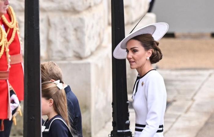 Kate Middleton reappears for the first time at an official event after her cancer diagnosis in ‘Trooping the Color’