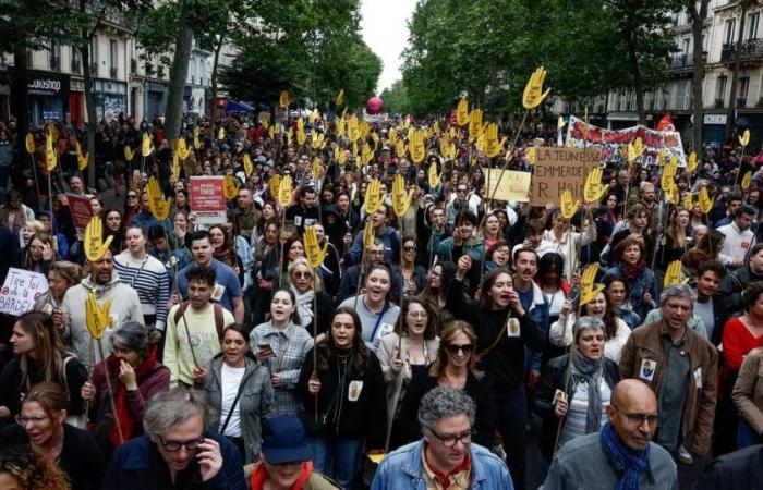 Massive demonstrations in France against the rise of the extreme right, two weeks before the legislative elections