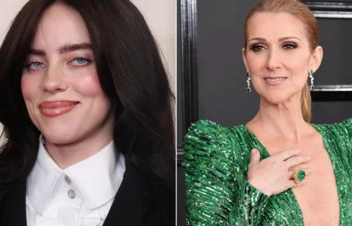 Céline Dion confessed her admiration for Billie Eilish: “She inspires my respect”