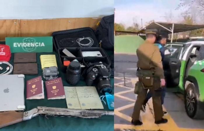 He had valuable species and passports stolen from Austrian tourists: Man is arrested for receiving and carrying a weapon