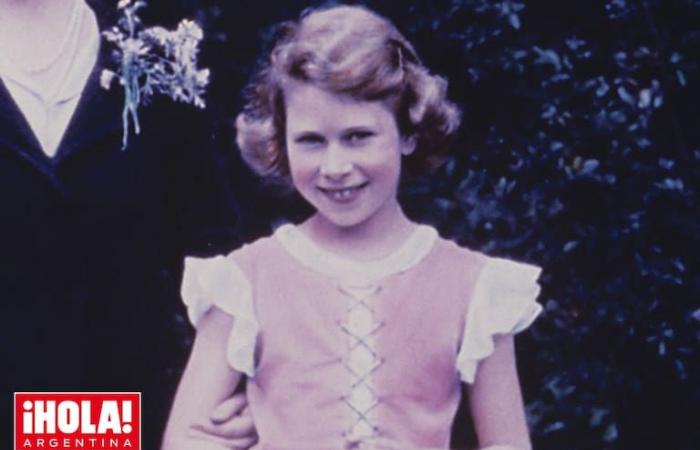 Queen isabel II. She and her sister Princess Margaret’s childhood dresses are being auctioned off