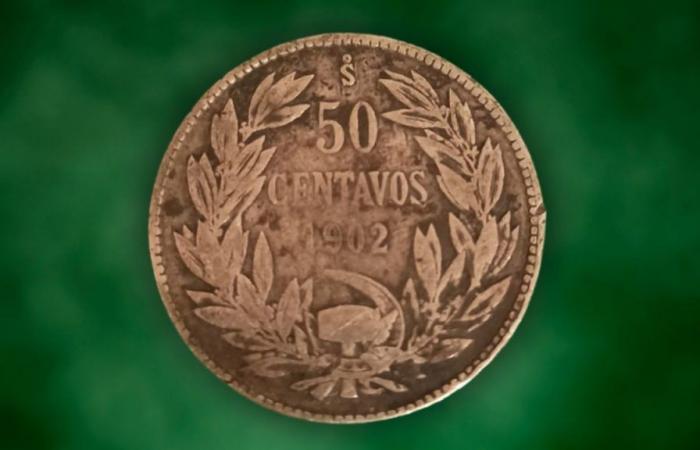 They give up to $7,000 for this old Chilean 50-cent coin