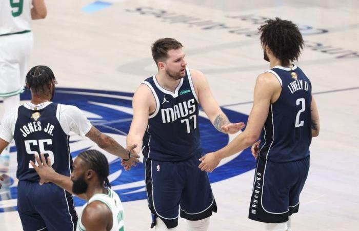 Mavericks overwhelm Celtics and are alive in the NBA final