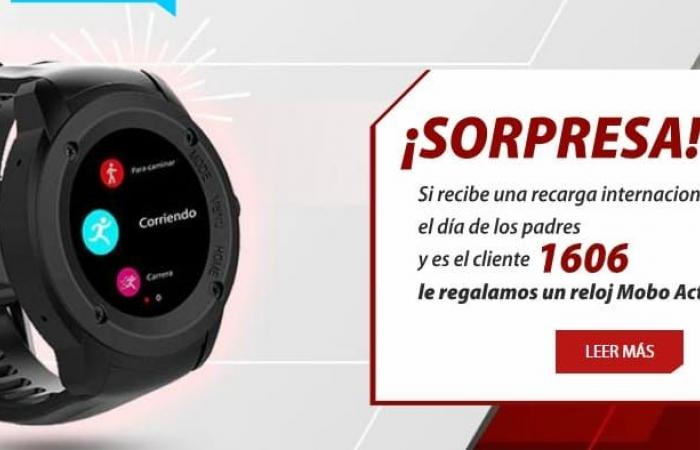 ETECSA launched recharge with a smart watch prize. This is the draw!