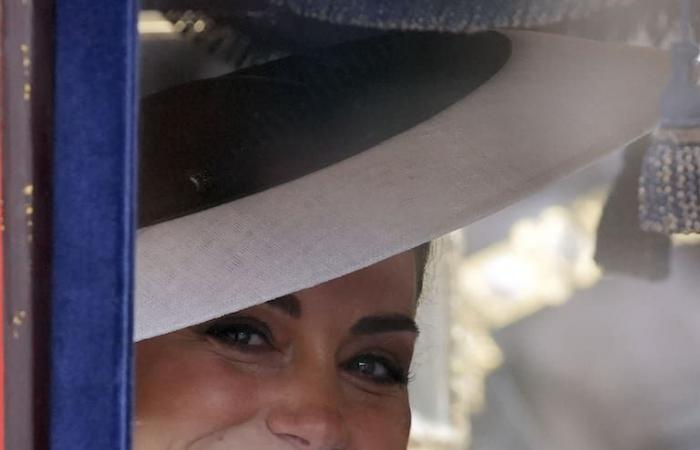 Kate Middleton made her first public appearance after being diagnosed with cancer