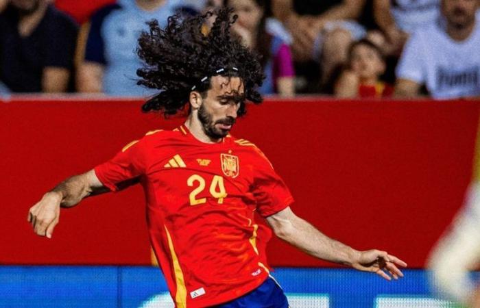 The catwalk of left backs that ends with Cucurella as a starter in the Euro Cup | Relief