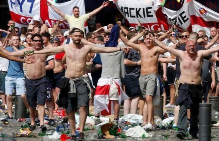 Incidents reported between Albanian fans against Serbian and English fans at Euro 2024