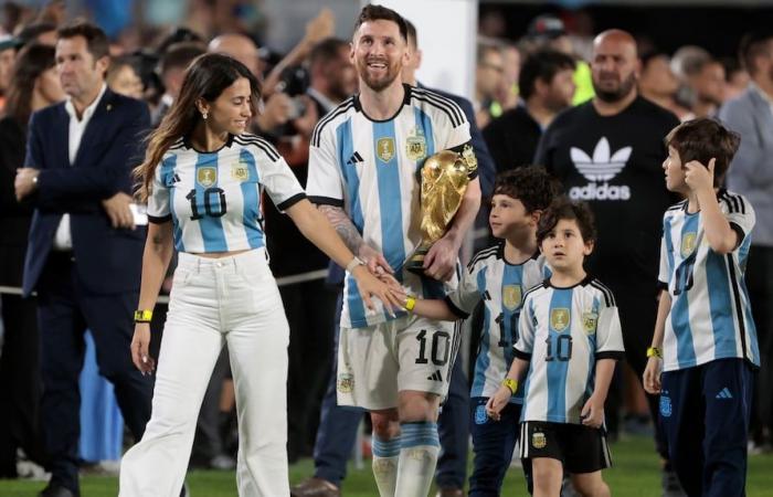 FIFA’s SPECTACULAR greeting to Lionel Messi for Father’s Day in the run-up to the Copa América
