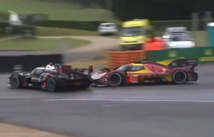 The second Ferrari beats the first Toyota at Le Mans!