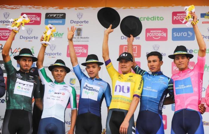 Victory for Adrián Bustamante in the first stage of the Vuelta a Colombia 2024 – Colombian Cycling Federation