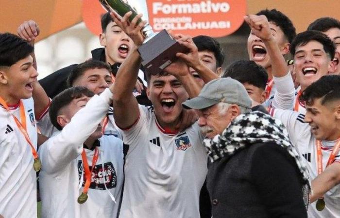 The Sub 16 of Colo Colo is champion after an epic victory against the U!